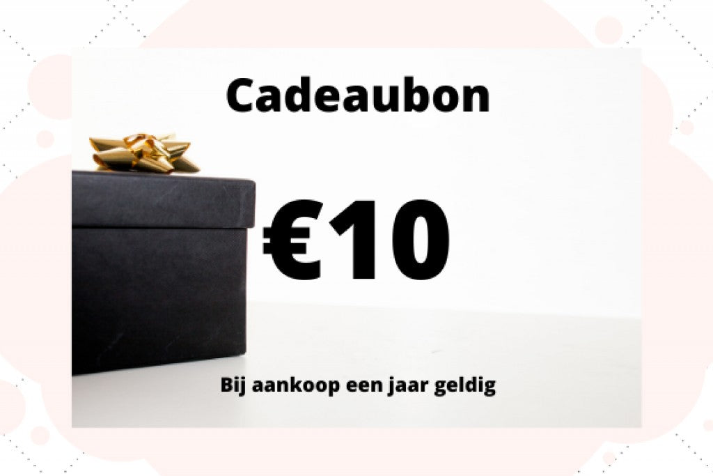Cadeaubon €10,-