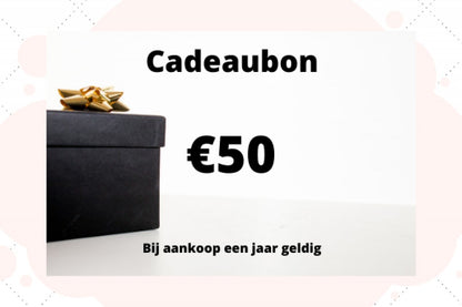 Cadeaubon €50,-