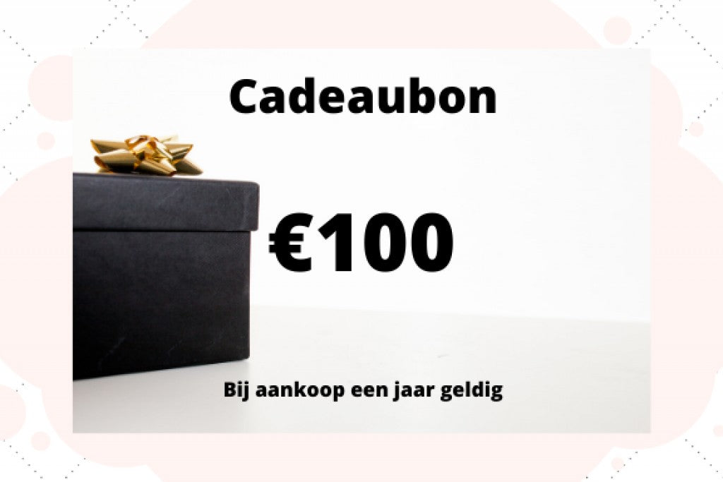 Cadeaubon €100,-